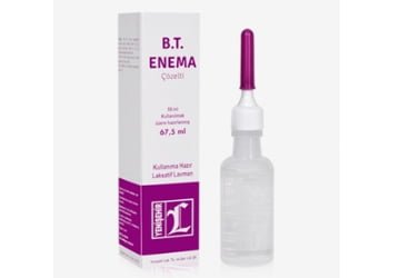 B.T. ENEMA 59 MG/ML + 161 MG/ML REKTAL COZELTI (67,5 ML)